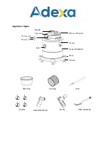 Preview for 3 page of Adexa K-411F Operating Instructions Manual