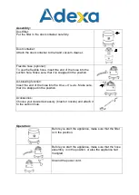 Preview for 6 page of Adexa K-411F Operating Instructions Manual