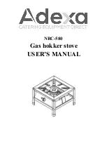 Adexa NRC-580 User Manual preview