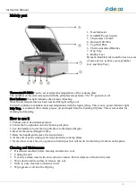 Preview for 3 page of Adexa PG811A Instruction Manual