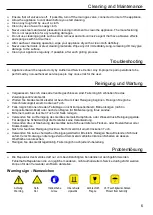 Предварительный просмотр 6 страницы Adexa VG12070G Instruction Manual