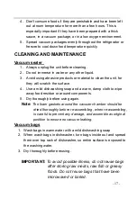 Preview for 18 page of Adexa VS2660 Instructions Manual