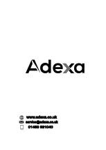 Preview for 1 page of Adexa WBE10 User Manual