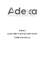 Adexa YSD-8A User Manual предпросмотр