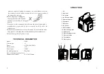 Предварительный просмотр 5 страницы Adexa ZB10 Instruction Manual