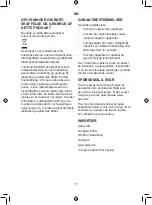 Preview for 11 page of Adexi GASTRONOMA 18170000 Manual