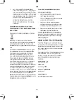 Preview for 61 page of Adexi GASTRONOMA 18170000 Manual