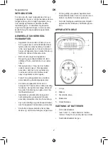 Preview for 2 page of Adexi Melissa 16720008 Manual