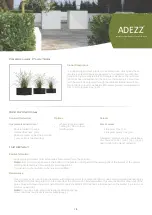 ADEZZ Buxus Quick Start Manual preview