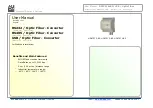 ADF Web HD67072-B2 User Manual preview