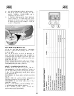 Preview for 21 page of ADIATEK baby Use And Maintenance