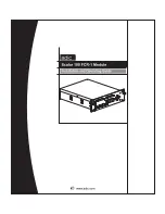 ADIC Scalar 100 FCR-1 Installation And Operating Manual preview