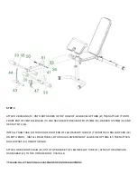 Предварительный просмотр 9 страницы Adidas ADBE-10241 Assembly Instructions Manual