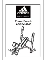 Adidas ADBE-10245 Assembly Manual preview
