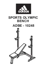 Adidas ADBE-10248 Manual предпросмотр