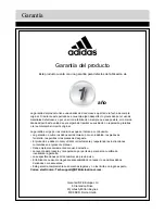 Preview for 67 page of Adidas ADBE-10338 Assembly & User Instructions