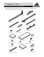 Preview for 2 page of Adidas ADBE-10346 Assembly & User Instructions