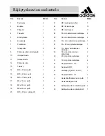 Preview for 26 page of Adidas ADBE-10346 Assembly & User Instructions