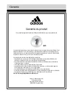 Preview for 32 page of Adidas ADBE-10346 Assembly & User Instructions