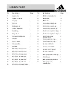 Preview for 36 page of Adidas ADBE-10346 Assembly & User Instructions