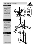 Preview for 48 page of Adidas ADBE-10346 Assembly & User Instructions