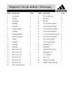 Preview for 71 page of Adidas ADBE-10346 Assembly & User Instructions