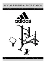 Adidas ADBE-10347 Assembly & User Instructions preview