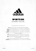 Предварительный просмотр 12 страницы Adidas ADBE-10360 Assembly Manual