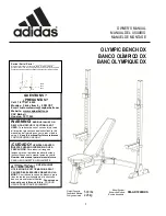 Adidas FM-AD7200DXS Owner'S Manual preview