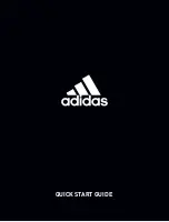 Предварительный просмотр 1 страницы Adidas RPD-01 Quick Start Manual