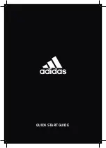Adidas RPT01 Quick Start Manual preview