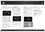 Preview for 39 page of Adidas X-21FD User Manual