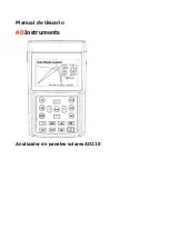 Предварительный просмотр 1 страницы ADInstruments AD210 User Manual