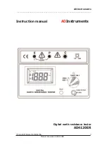 Предварительный просмотр 9 страницы ADInstruments AD2811 Instruction Manual