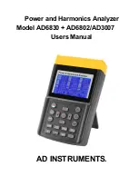 ADInstruments AD3007 User Manual предпросмотр