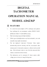 Preview for 13 page of ADInstruments AD6236P Operation Manual