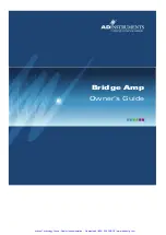 Предварительный просмотр 2 страницы ADInstruments Bridge Amp Owner'S Manual