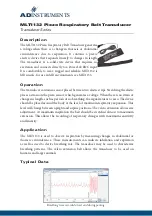 ADInstruments MLT1132 Quick Start Manual предпросмотр