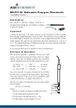 ADInstruments Transducer Series Quick Start Manual предпросмотр