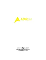 Preview for 16 page of AdirPro 716-30 User Manual