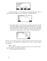 Preview for 61 page of AdirPro Total Station ATS-120 Series Manual