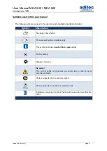 Предварительный просмотр 4 страницы aditec MKA 500 User Manual