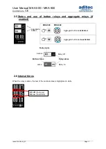 Предварительный просмотр 11 страницы aditec MKA 500 User Manual