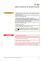 Preview for 47 page of Adixen ATH 2300 M Operating Instructions Manual