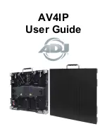 Preview for 1 page of ADJ AV4IP User Manual