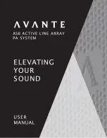 Preview for 1 page of ADJ Avante AS8 User Manual