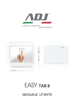 Preview for 1 page of ADJ Easy TAB 8 User Manual