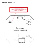 Предварительный просмотр 9 страницы ADJ Eliminator Lighting FURIOUS THREE RG User Instructions