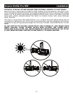 Preview for 12 page of ADJ ENCORE PROFILE PRO WW User Instructions