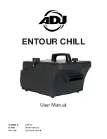 Preview for 1 page of ADJ ENTOUR CHILL User Manual